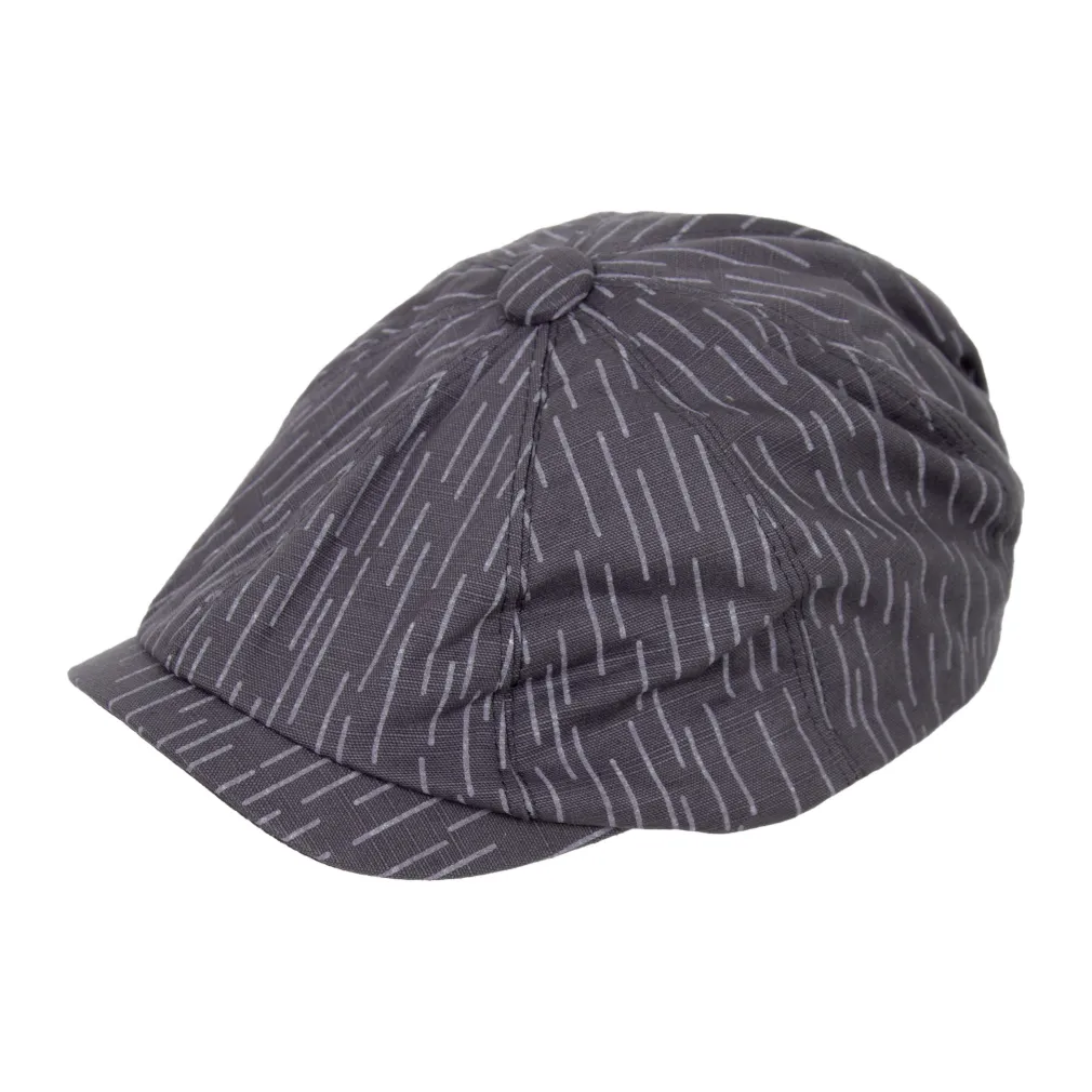 Szary kaszkiet męski bawełniany letnia czapka Peaky Blinders Shelby K225D