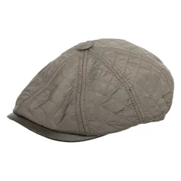 Khaki Kaszkiet męski bawełniany-K209A ciepła czapka Peaky Blinders Shelby