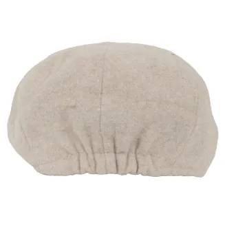 Kaszkiet Męski Beżowo-Piaskowy K272A Styl Peaky Blinders Polar Fashion - 4