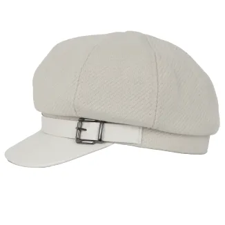 Kaszkiet Polar Fashion K290 – Jasny Beż, Kobiecy Styl i Komfort na Jesień - 3