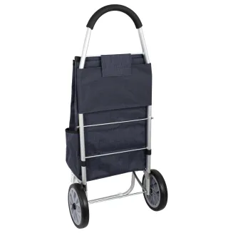 Shopping Bag On Wheels ALU12A Aluminum Shopping Trolley With Large Wheels - 2