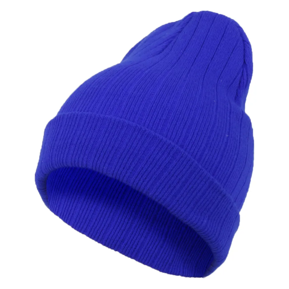 W243A Sapphire Winter Hat Striped Colorful Dwarf Smurf