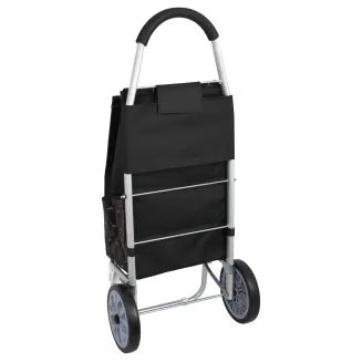 Shopping Bag On Wheels WZ197A Aluminum Shopping Trolley With Large Wheels - 2