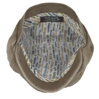Kaszkiet K268B Shelby  Jasny brąz z charakterem 100% bawełna Polar Fashion - 5