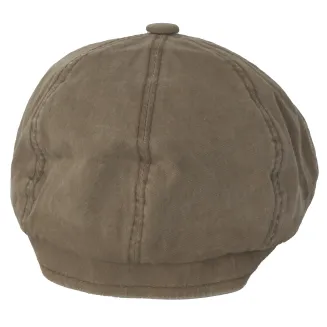 Kaszkiet K268B Shelby  Jasny brąz z charakterem 100% bawełna Polar Fashion - 6