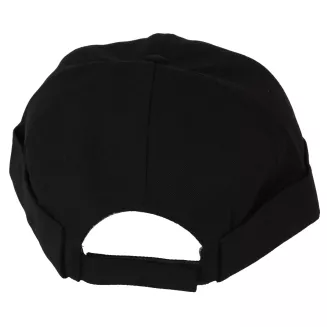 Czapka Bez Daszka Dokerka Leonka Fisherman Bawełniana Czarna Unisex K263J - 6