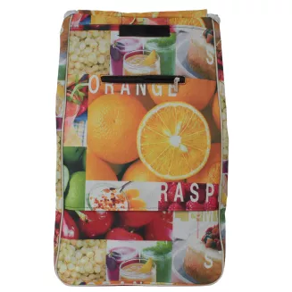 Impregnowana Torba zakupowa do wózka zakupowego 35L T4C z usztywnionym dnem - 3