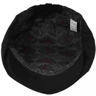 Czarny Bawełniany Kaszkiet Peaky Blinders męski gazeciarz K304G 57-61 cm - 2