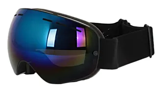 Gogle narciarskie GP1C  szara lustrzana szyba .kat.2 Kominiarka - 2