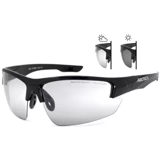 Arctica S364B męskie okulary rowerowe fotochromowe polaryzacyjne UV400 - 3