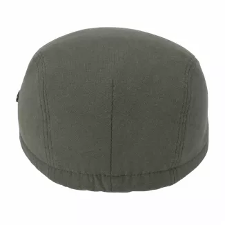 Kaszkiet Męski Bawełniany Khaki Letni Czapka Flat Cap Oliwkowy Zielony K312E - 7