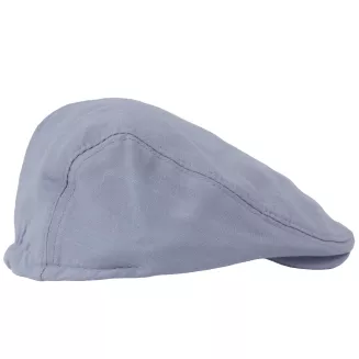 Kaszkiet Męski Bawełniany Szaro Błękitny Letni Czapka Flat Cap Gołębi K312C - 7