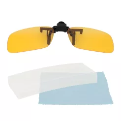 Prescription Glasses Overlay NP17H Yellow Polarized Sun Overlay