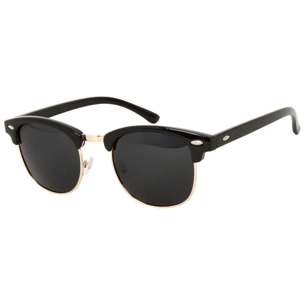 Polar Fashion 5161 Czarne Okulary przeciwsłoneczne z polaryzacją