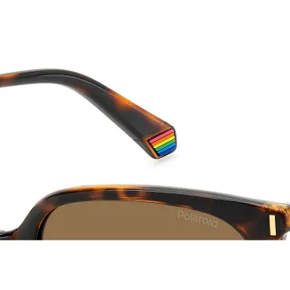 Damskie Polaryzacyjne okulary przeciwsłoneczne Polaroid PLD 6218S 086SP - 8