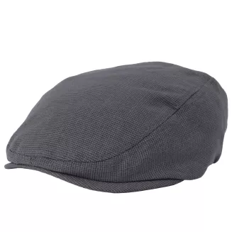 Kaszkiet męski grafitowy K306Ł flat cap bawełniany wiosna lato 57-59 cm - 3