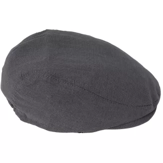 Kaszkiet męski grafitowy K306Ł flat cap bawełniany wiosna lato 57-59 cm - 4