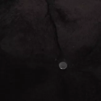 Toczek skórzana czapka zimowa ciemnobrązowa unisex z futrem  Polar Fashion W518G - 4