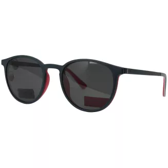 Okulary unisex z nakładką polaryzacyjne UV400 navy red Solano CL90300B - 3