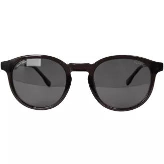Okrągłe Okulary Przeciwsłoneczne Polaryzacyjne Unisex Czarne Solano SS21126C - 5