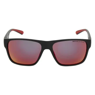 Arctica S349A Okulary Przeciwsłoneczne czarno czerwone - 4
