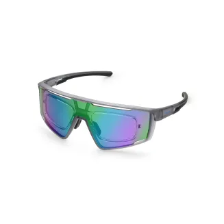 Zobacz Wyraźnie SP60031C Męskie Szaro - Niebieskie Okulary UV400 z Korekcją - 2