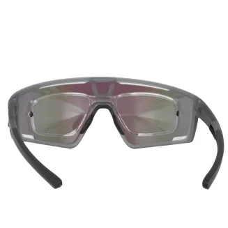 Zobacz Wyraźnie SP60031C Męskie Szaro - Niebieskie Okulary UV400 z Korekcją - 6