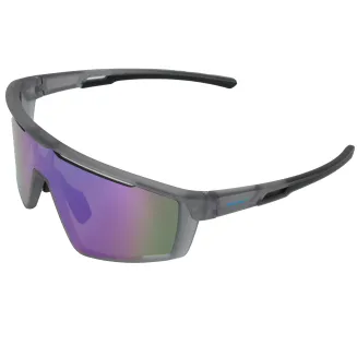 Zobacz Wyraźnie SP60031C Męskie Szaro - Niebieskie Okulary UV400 z Korekcją - 8