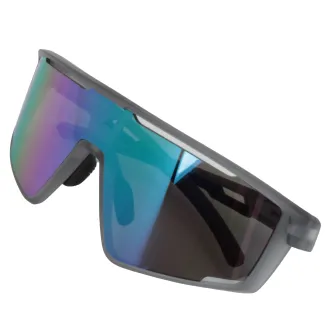 Zobacz Wyraźnie SP60031C Męskie Szaro - Niebieskie Okulary UV400 z Korekcją - 9