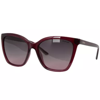 Burgund damskie okulary przeciwsłoneczne polaryzacja Solano 21114C - 2