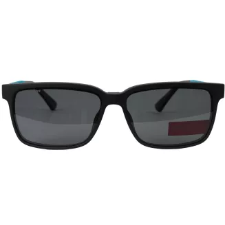 Okulary męskie clip-on polaryzacyjne czarny mat ULTEM Solano CL90256E - 5