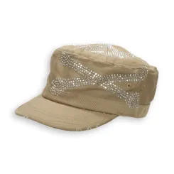 K19B Beige Patrol Cap Cotton