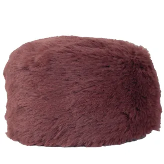 Czapka damska zimowa toczek bordowa burgund elegancka Polar Fashion W507G - 2