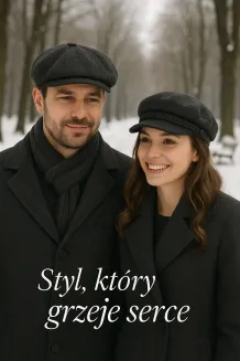 Ocieplany Kaszkiet Peaky Blinders Grafitowa Jodełka K275A  Polar Fashion - 9