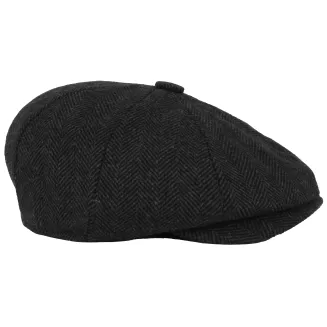 Ocieplany Kaszkiet Peaky Blinders Grafitowa Jodełka K275A  Polar Fashion - 4