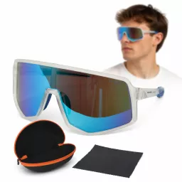 Meskie Okulary Sportowe Solano 21006B Polaryzacja Lustrzanki Bieganie Rower
