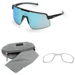Solano SP60029B  Czarne Sportowe Okulary UV400 z Wkładką Korekcyjną