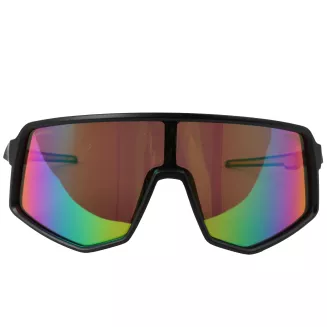 Okulary sportowe Solano S21006C polaryzacyjne lustrzanki czarno-żółte UV400 - 5