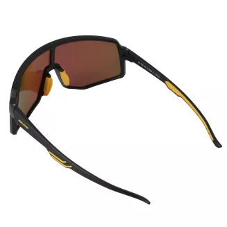 Okulary sportowe Solano S21006C polaryzacyjne lustrzanki czarno-żółte UV400 - 8