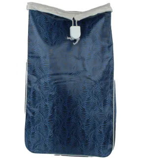 Torba WZ284CT 35L Niebieska z Roślinnym Wzorem na Wózek - 5
