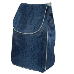 Torba WZ284CT 35L Niebieska z Roślinnym Wzorem na Wózek