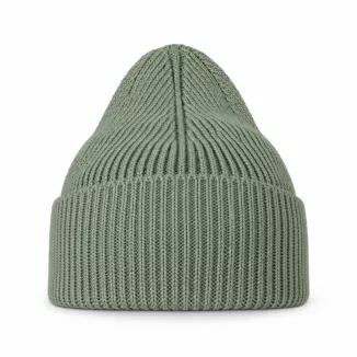 Zimowa Czapka damska beanie szałwiowa 100% wiskoza z wywinięciem  W535F - 7