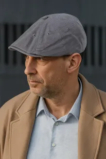 K226C Cap Men'S Flat Cap Cotton Peaky Blinders Shelby - 4
