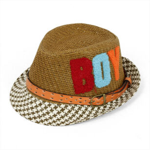 Klasyczny kapelusz dziecięcy boy R123