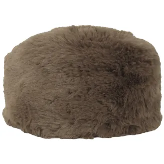 Toczek Damski Zimowy W507F Brązowy  Ciepło i Styl Polar Fashion - 2