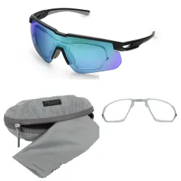 Zobacz Wyraźnie: Solano SP60024A  Czarne Sportowe Okulary UV400 z Korekcją