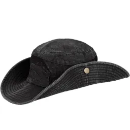Czarny Kapelusz R230A – Idealny na Lato, ASG i Wyprawy!Polar Fashion