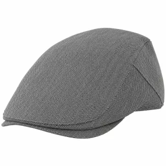 ZESTAW CZAPKA KASZKIET MĘSKI FLAT CAP SZARY + OKULARY POLARYZACYJNE K155AA - 6