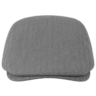 ZESTAW CZAPKA KASZKIET MĘSKI FLAT CAP SZARY + OKULARY POLARYZACYJNE K155AA - 7