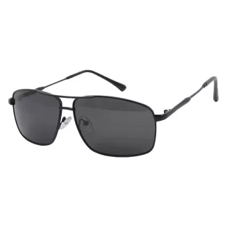 ZESTAW CZAPKA KASZKIET MĘSKI FLAT CAP SZARY + OKULARY POLARYZACYJNE K155AA - 11